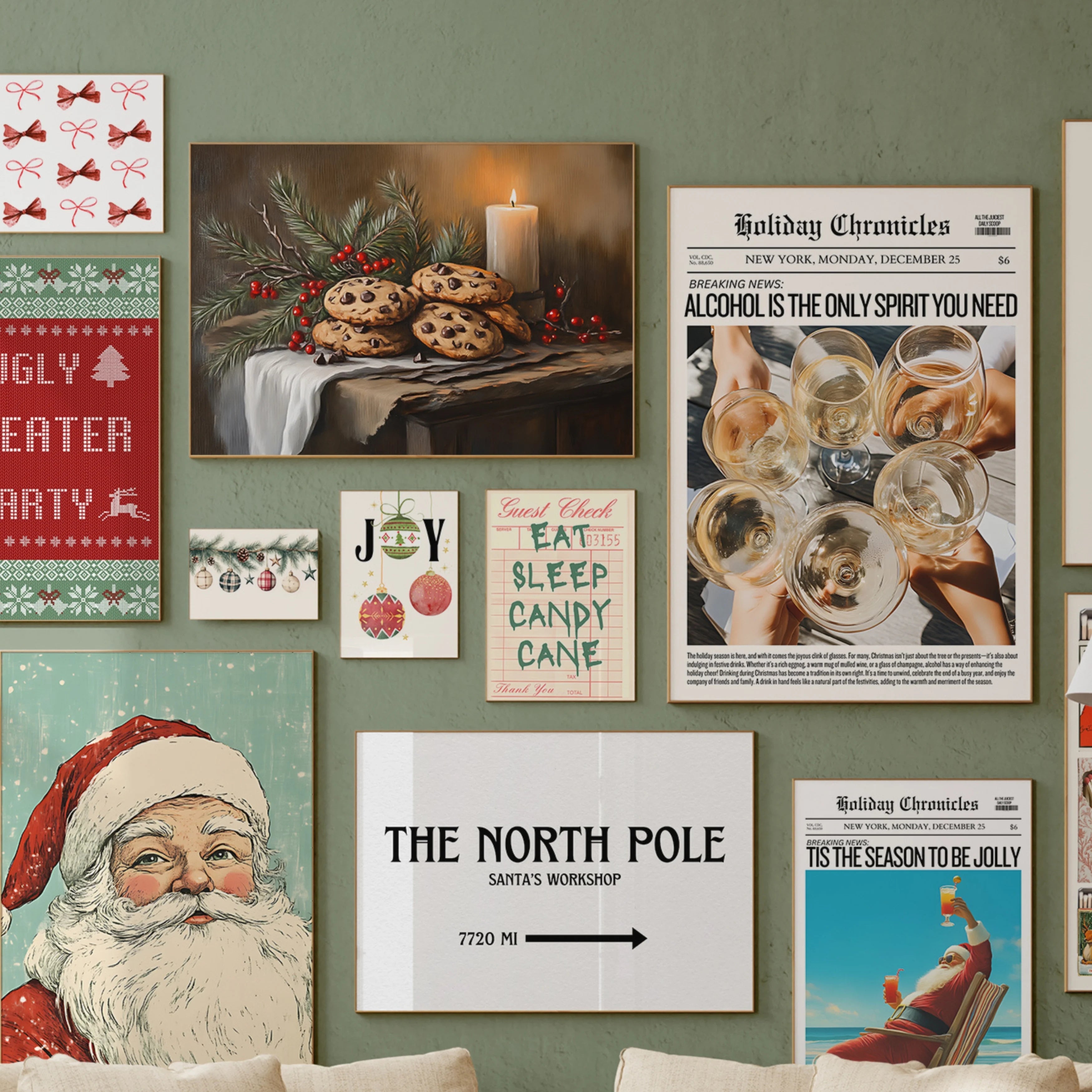 Trendy Christmas, over 600 prints