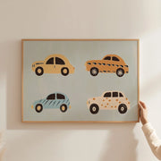 Colorful Cars – Nursery & kids wall art
