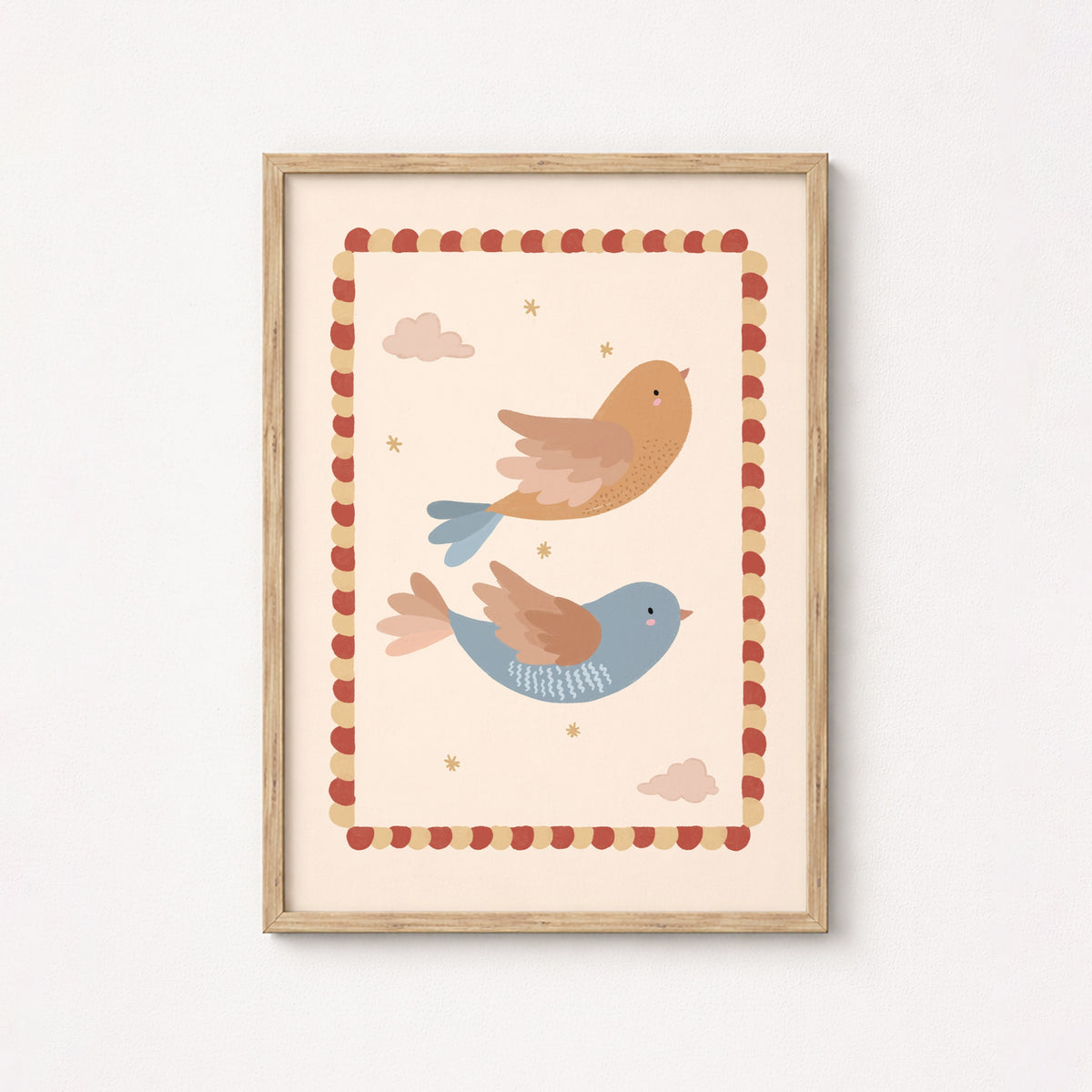 Pastel Bird – Nursery & kids wall art