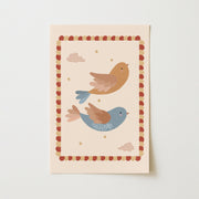 Pastel Bird – Nursery & kids wall art