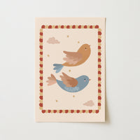 Pastel Bird – Nursery & kids wall art