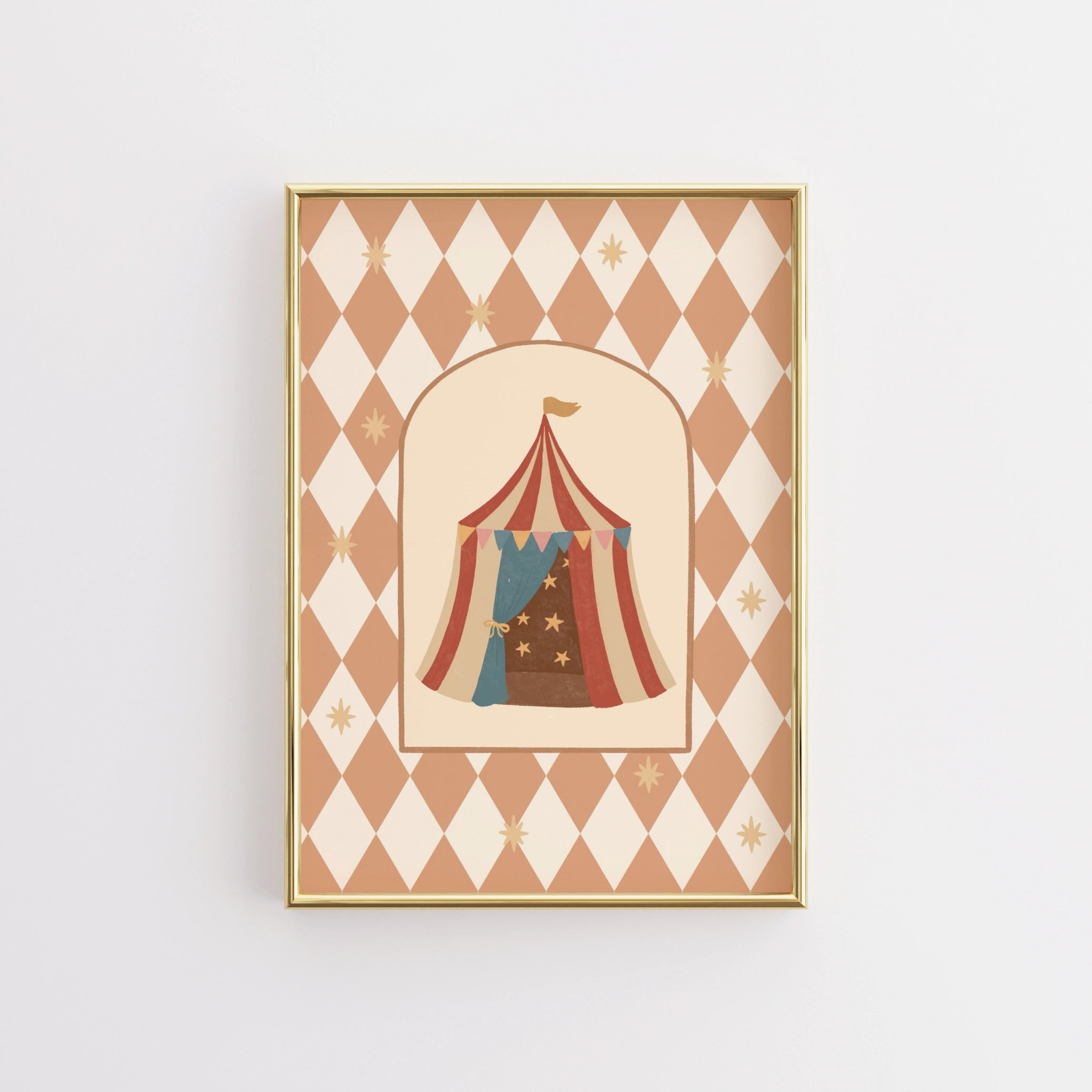 Arte murale Tenda da circo vintage