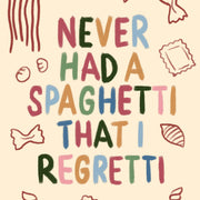 Funny Pasta Quote – Kitchen Wall Art