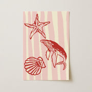 Ocean Creatures - Poster costiero
