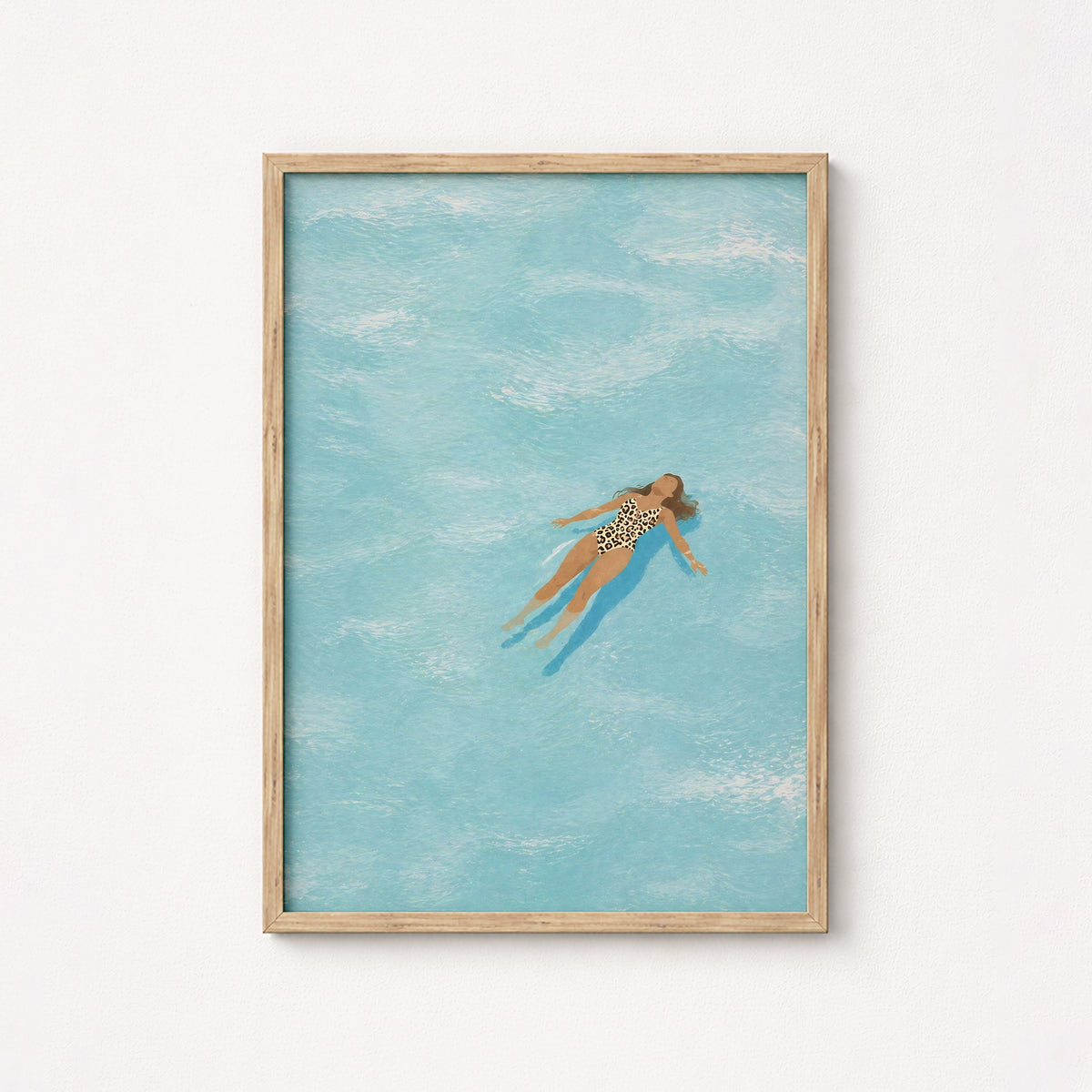 Floating Woman – Coastal Wall Art