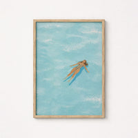 Floating Woman – Coastal Wall Art
