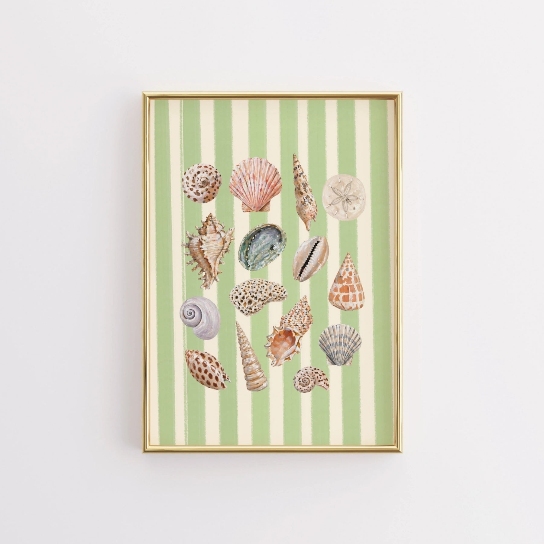 Coastal Seashell Wall Art