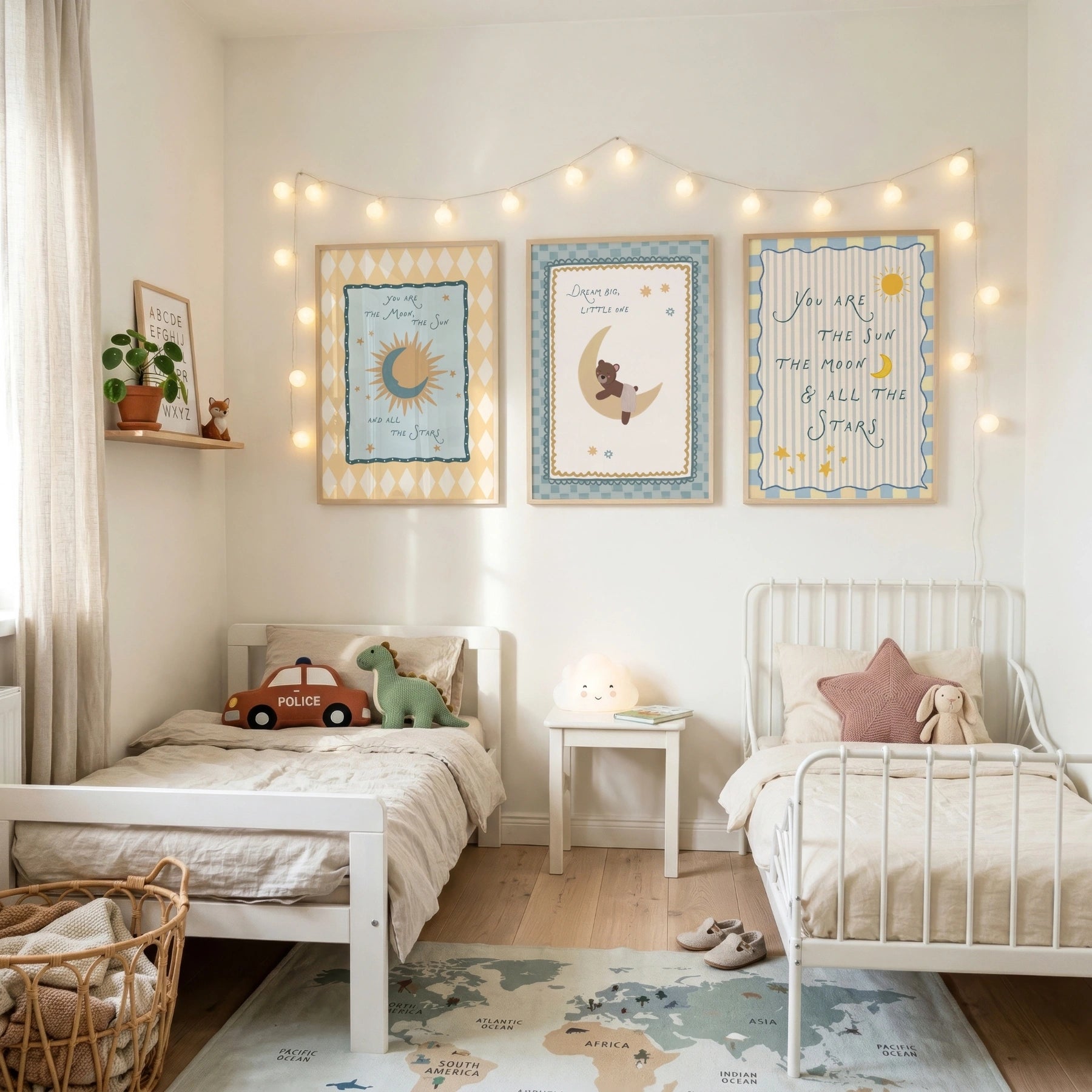 Dreamy Nursery Wall Art Set of 3