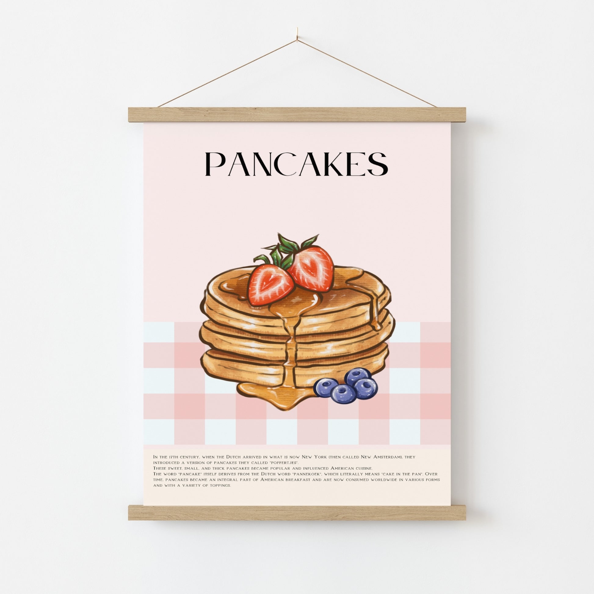 Pancake Breakfast Wall Art – Kitchen Print