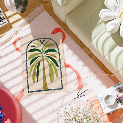 Palm Tree Wall Art – Tropical Boho Plant Poster