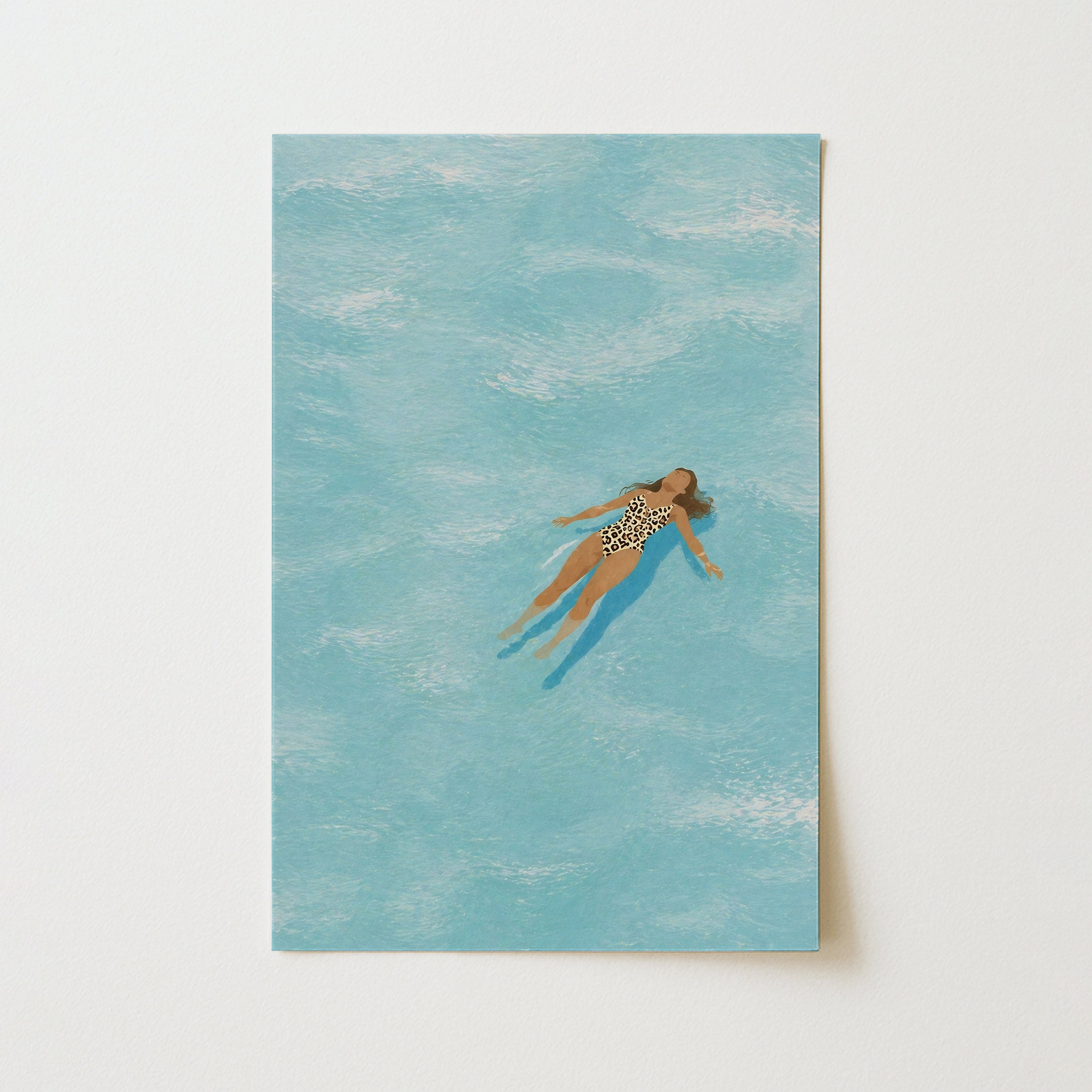 Floating Woman – Coastal Wall Art