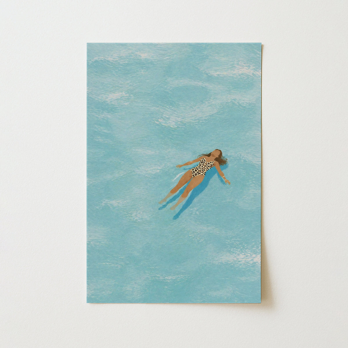 Floating Woman – Coastal Wall Art