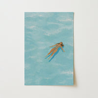 Floating Woman – Coastal Wall Art