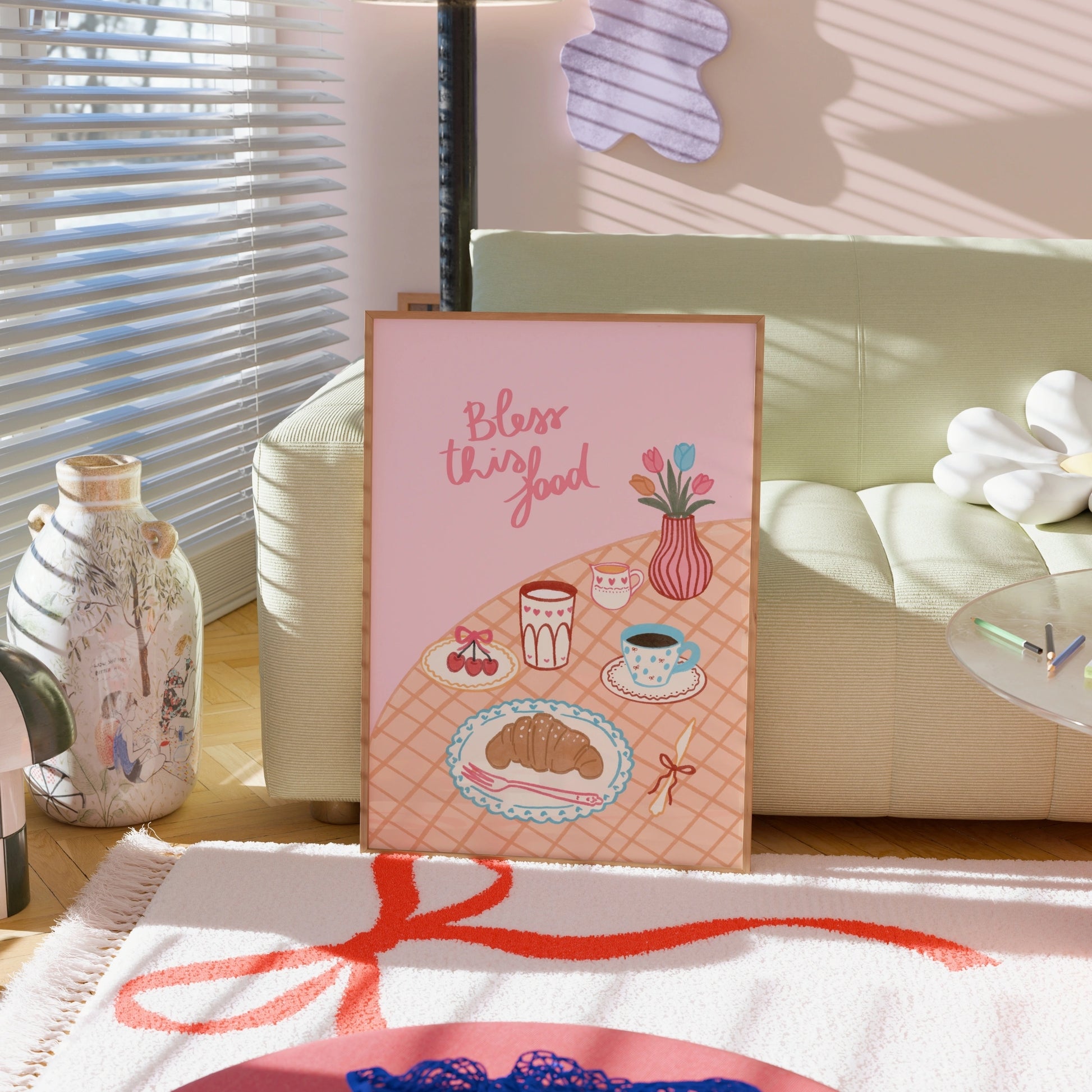 Illustration chrétienne chaleureuse