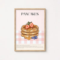 Pancake Breakfast Wall Art – Kitchen Print
