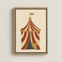 Impresión en Lienzo de Guardería Carpa de Circo