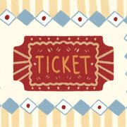 Circus Ticket – Poster per bambini