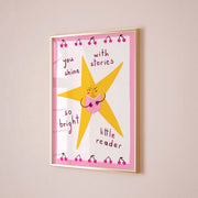 Little Reader Star – Bookish Wall Art