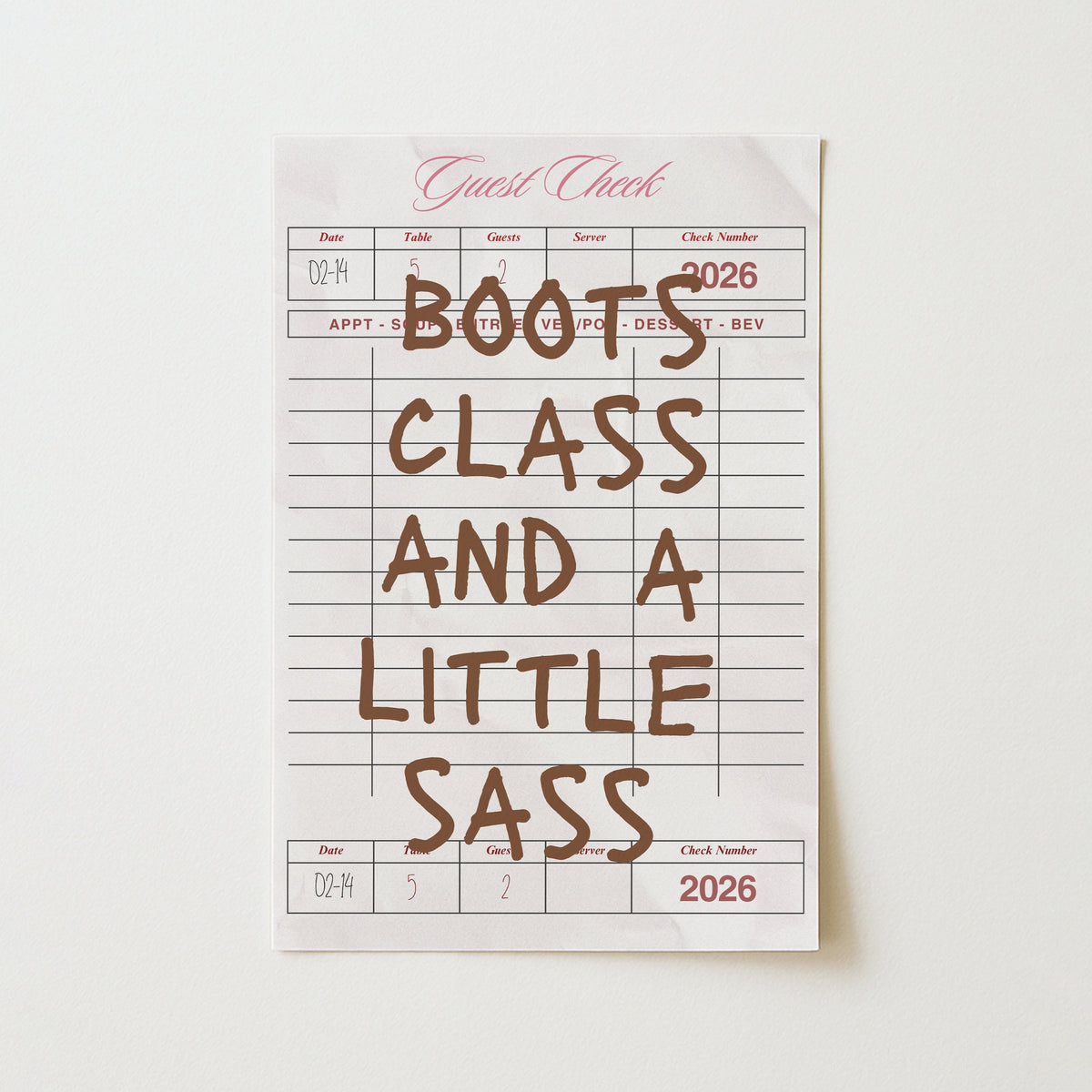 Boots, Class & a Little Sass – Coastal Wall Art
