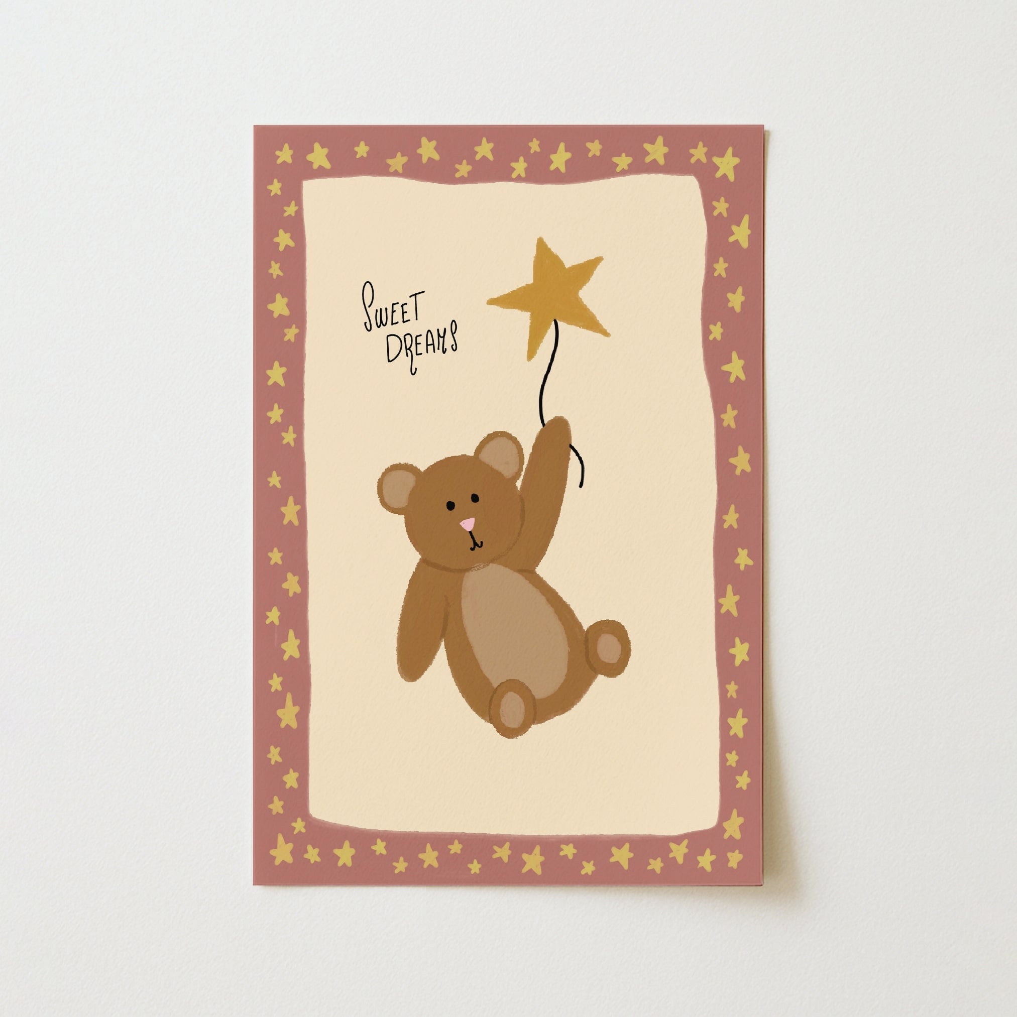 Sweet Dreams Nursery Print
