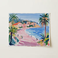 Mediterranean Beach – Coastal Wall Art