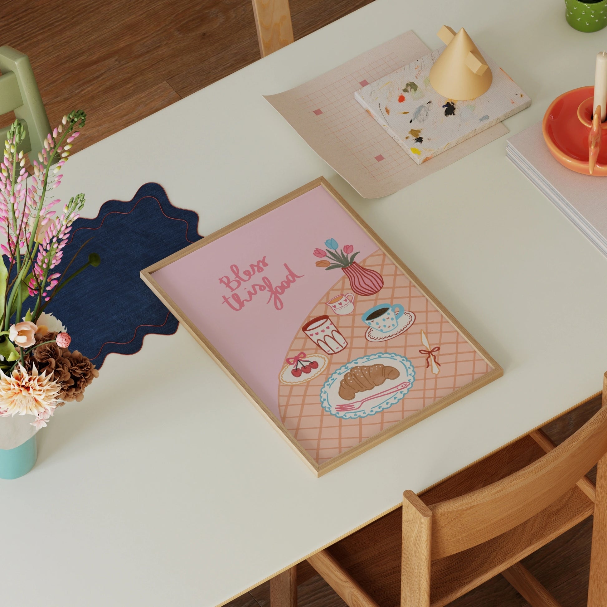 Illustration chrétienne chaleureuse