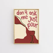 Cute Wine – Kitchen Wall Art