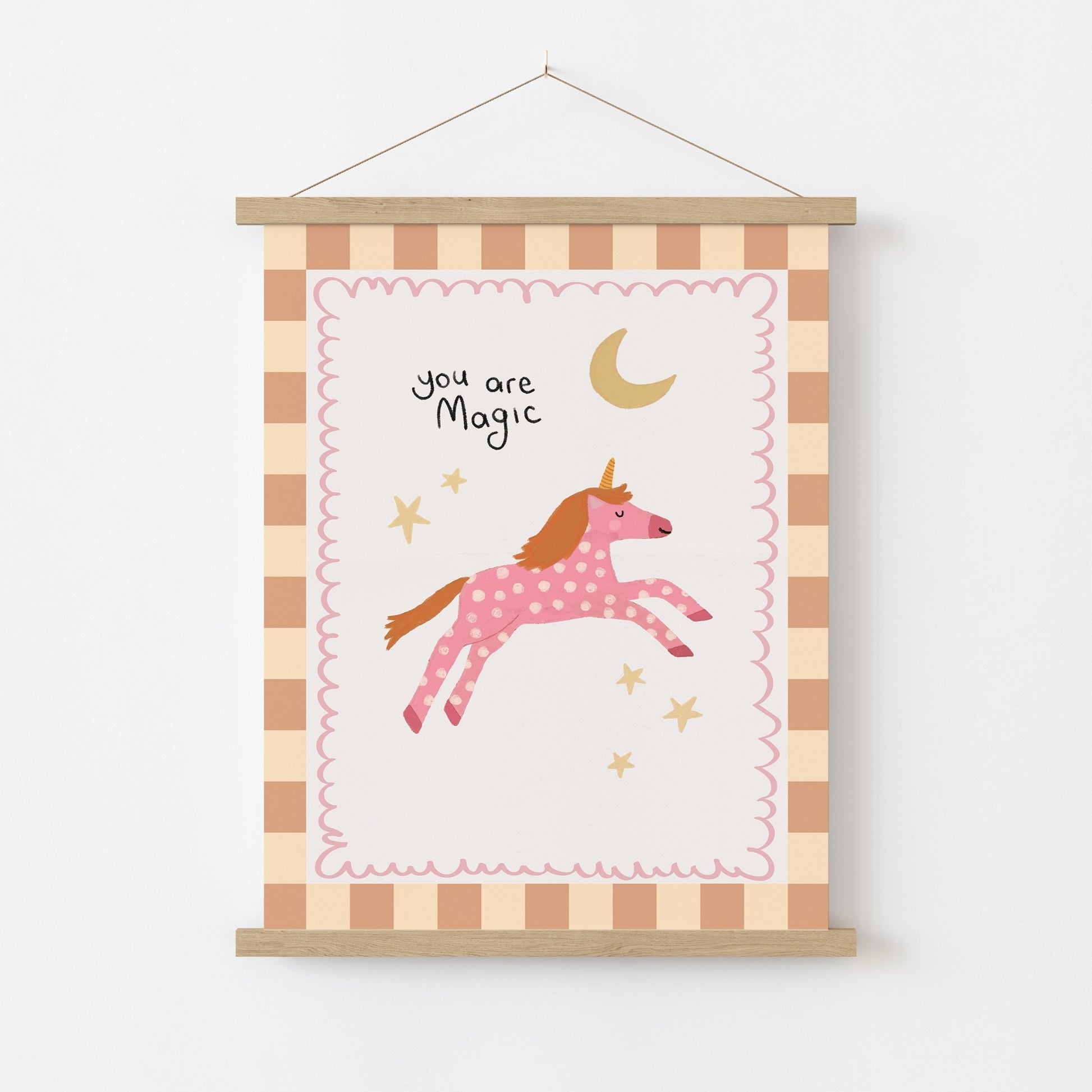 Decorazione animale fantasy rosa