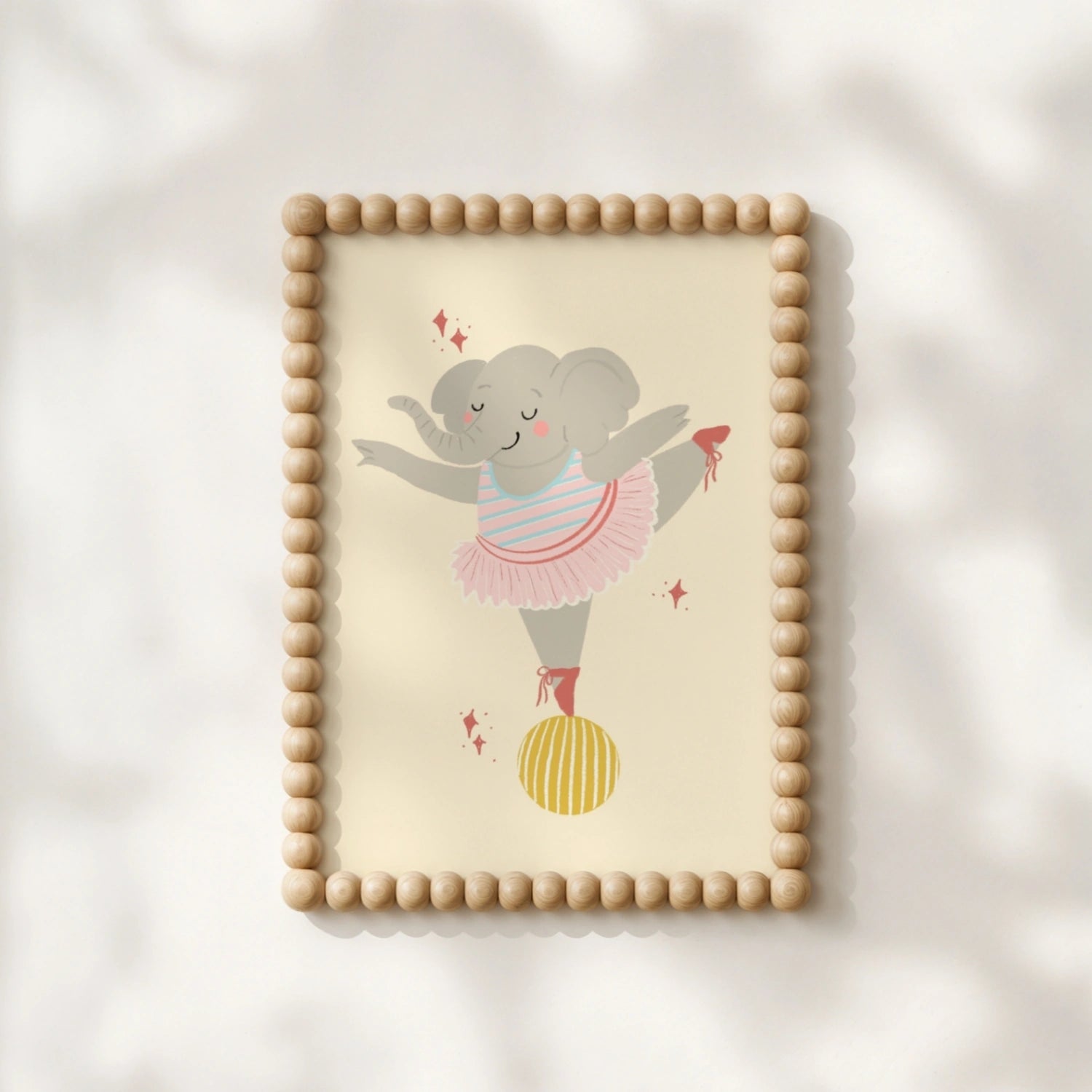 Ballet Circus Wall Art, Girls Room Decor