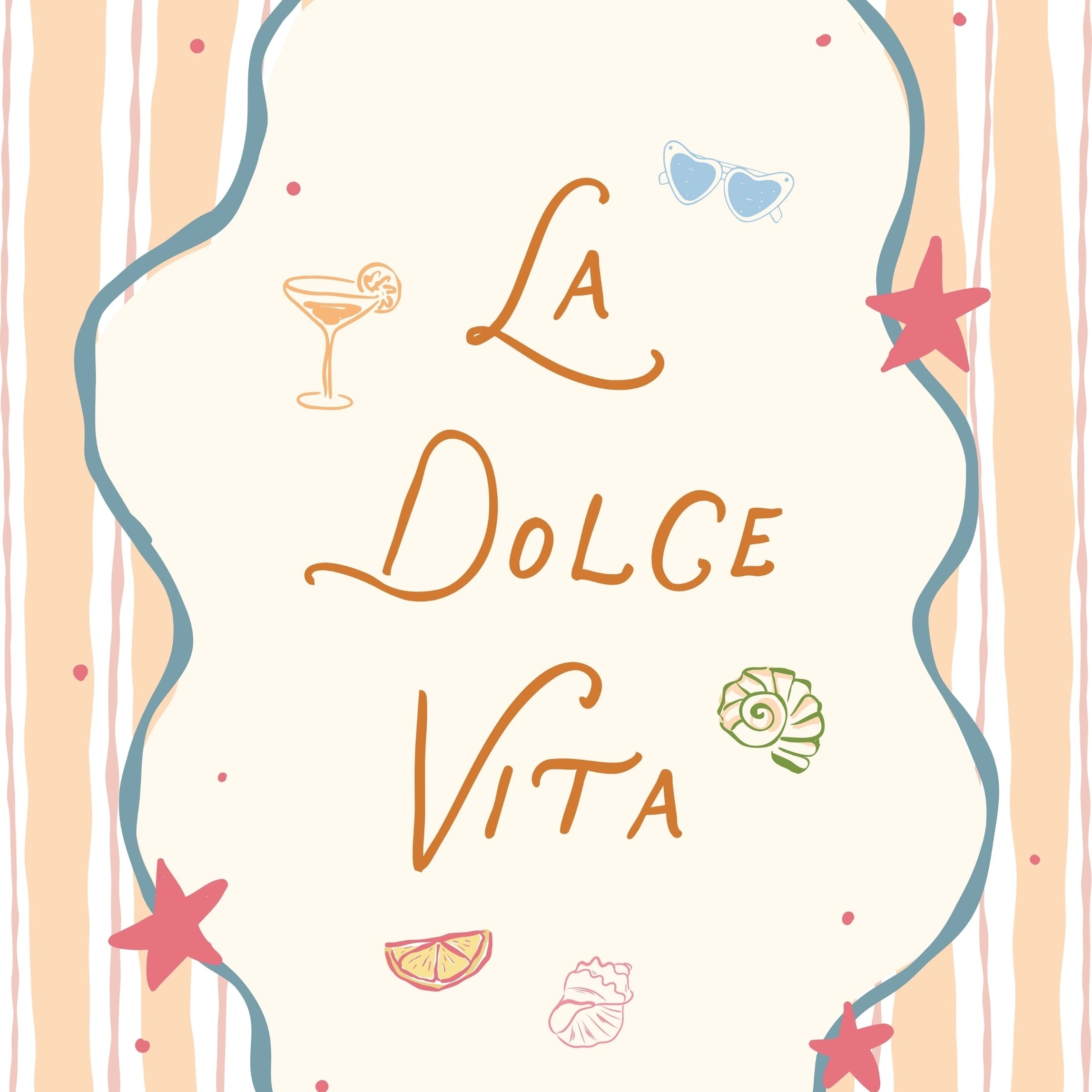 Arte De Pared La Dolce Vita