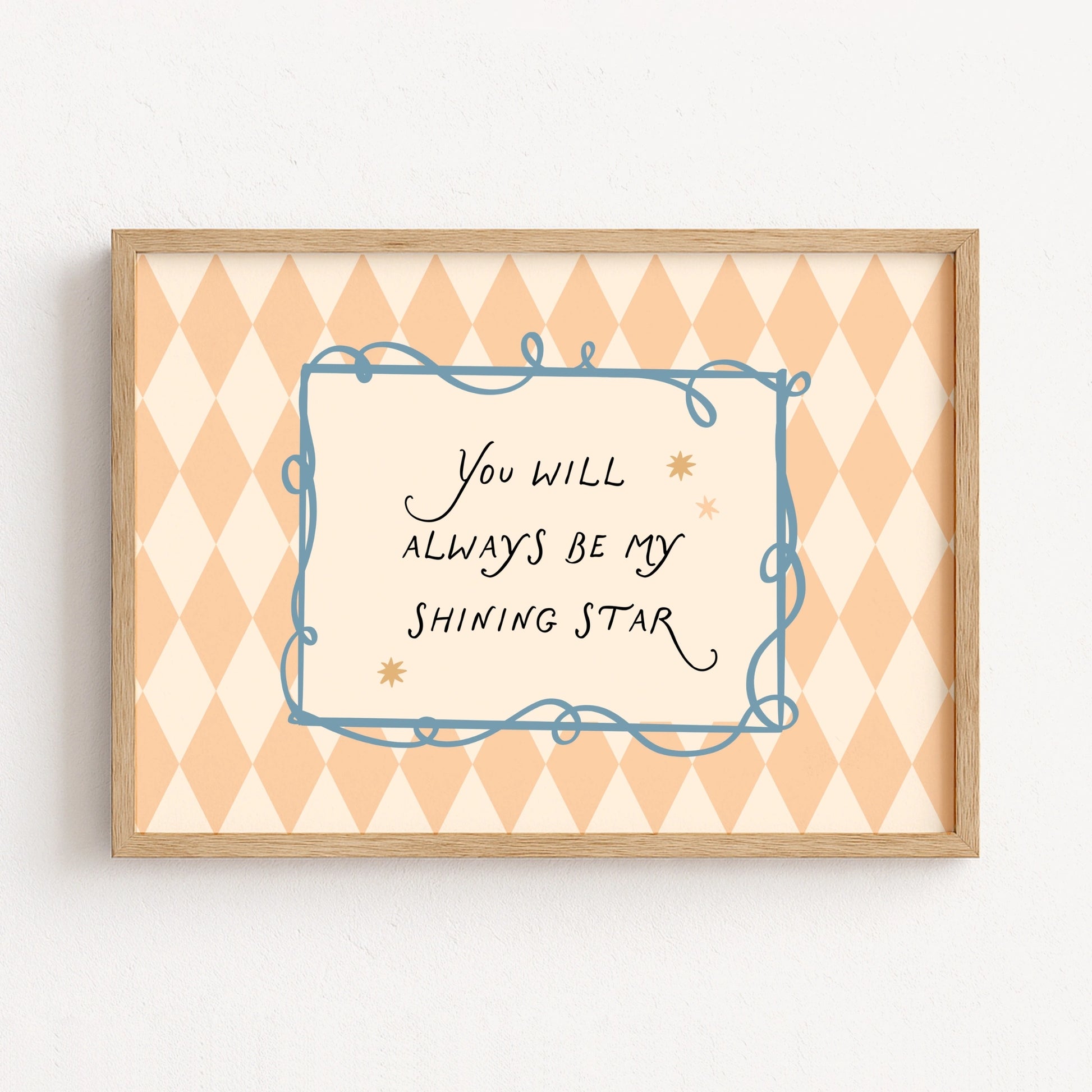 Stampa con citazione Baby Love