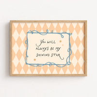 Stampa con citazione Baby Love