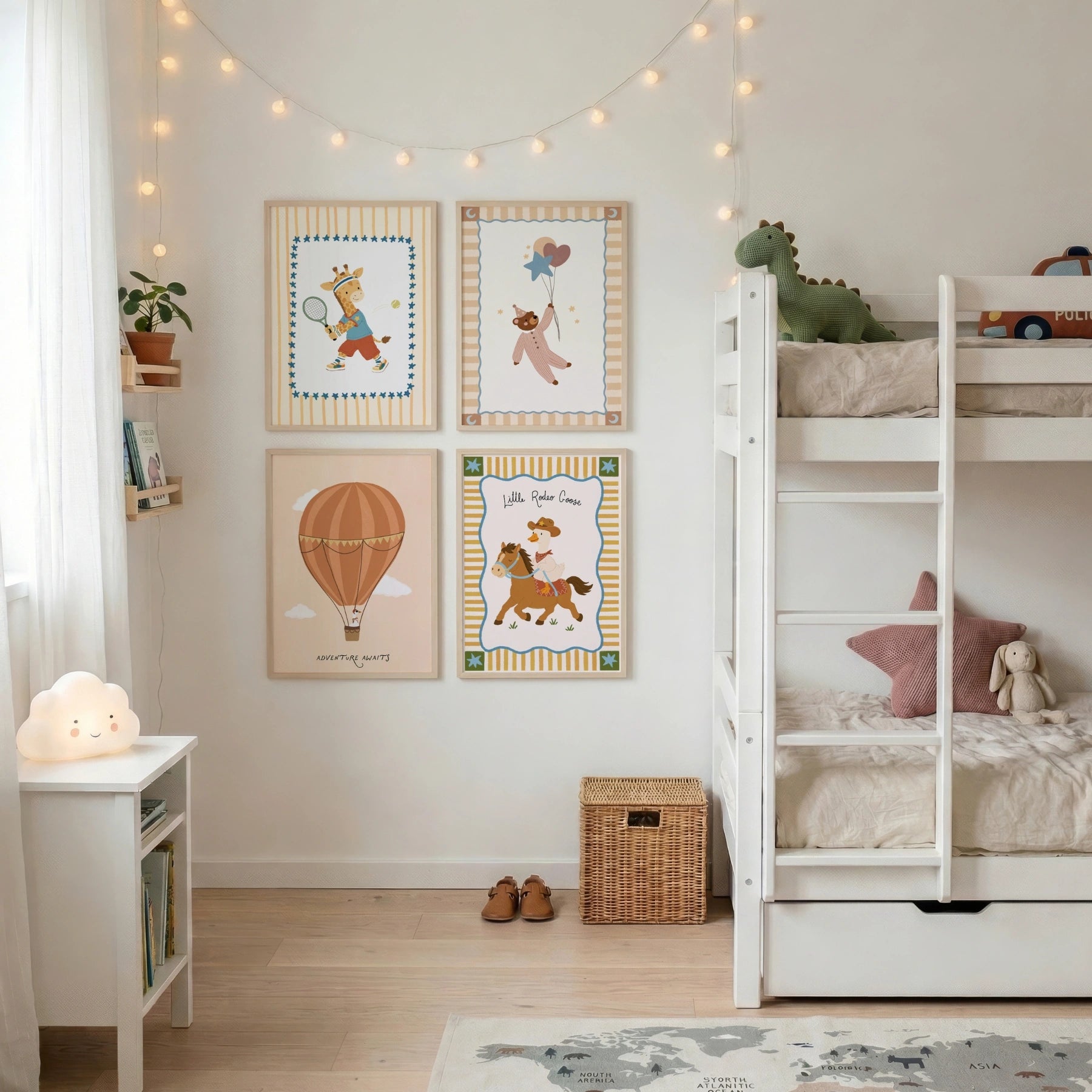 Magical Nursery Wall Art Set of 4