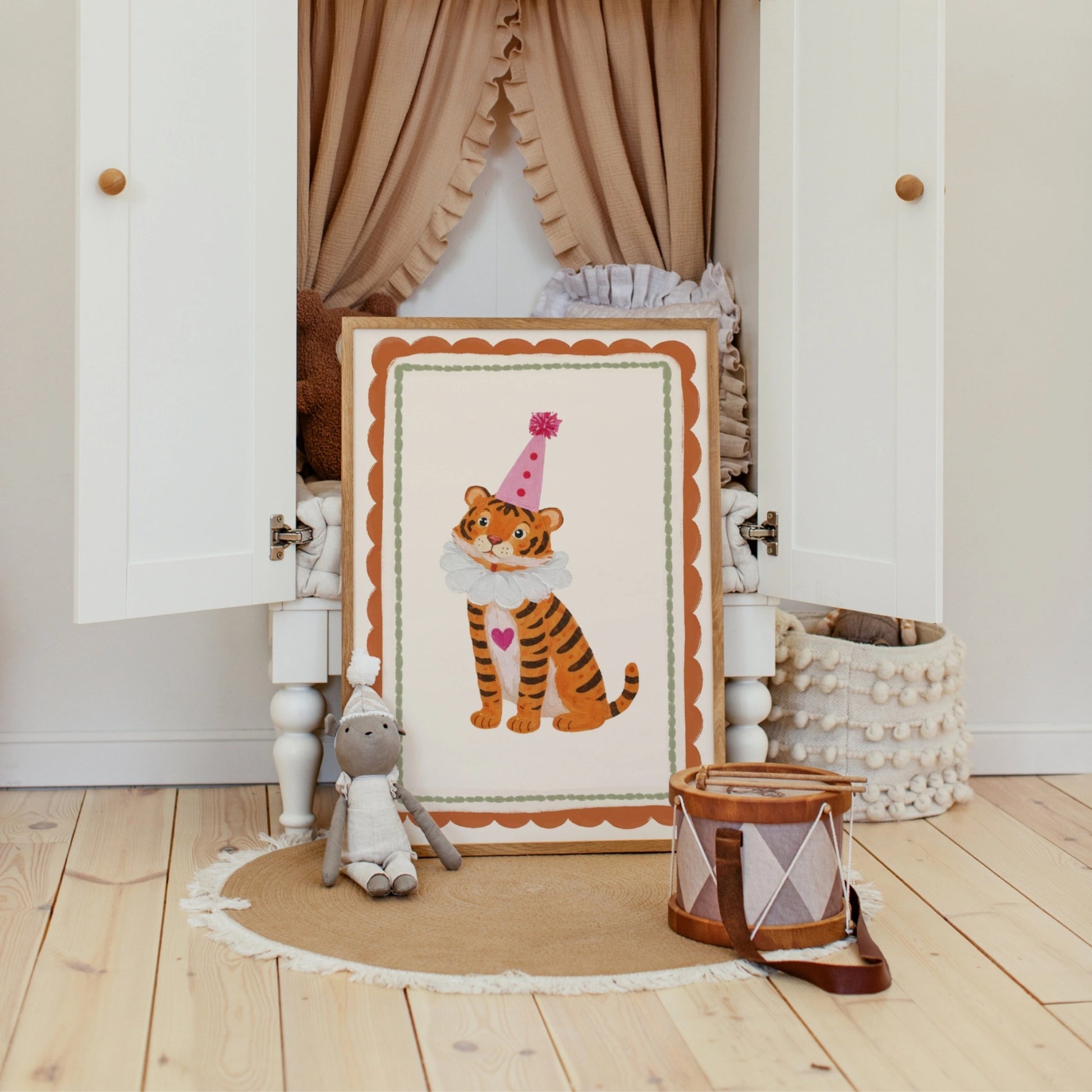 Tiger Nursery Print