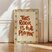 Play All Day – Décoration murale pour chambre d’enfant