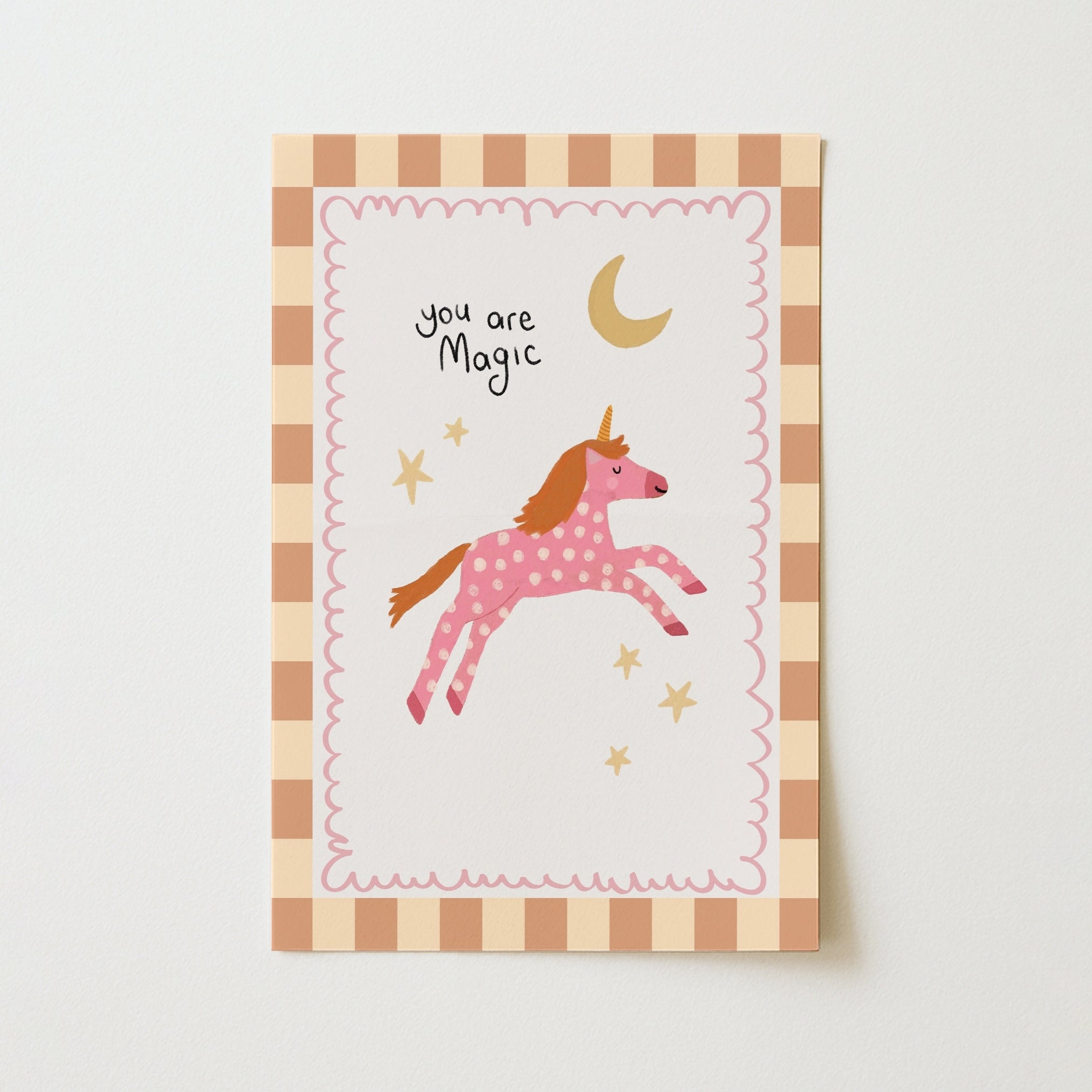 Decorazione animale fantasy rosa