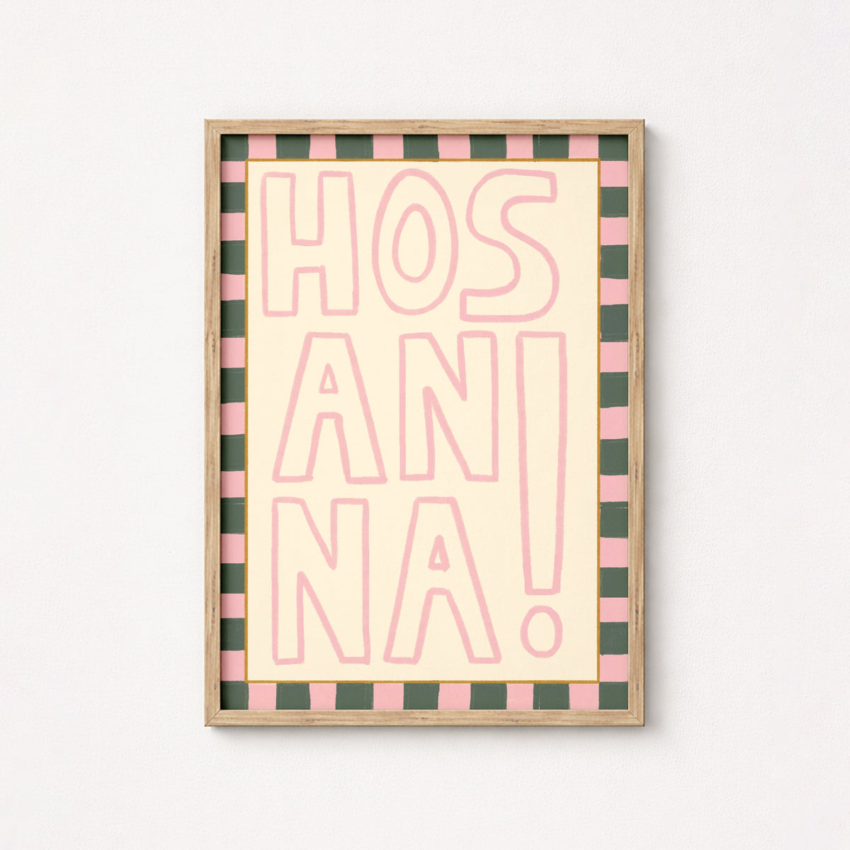 Modern Bible Verse Decor – Arte de parede cristã