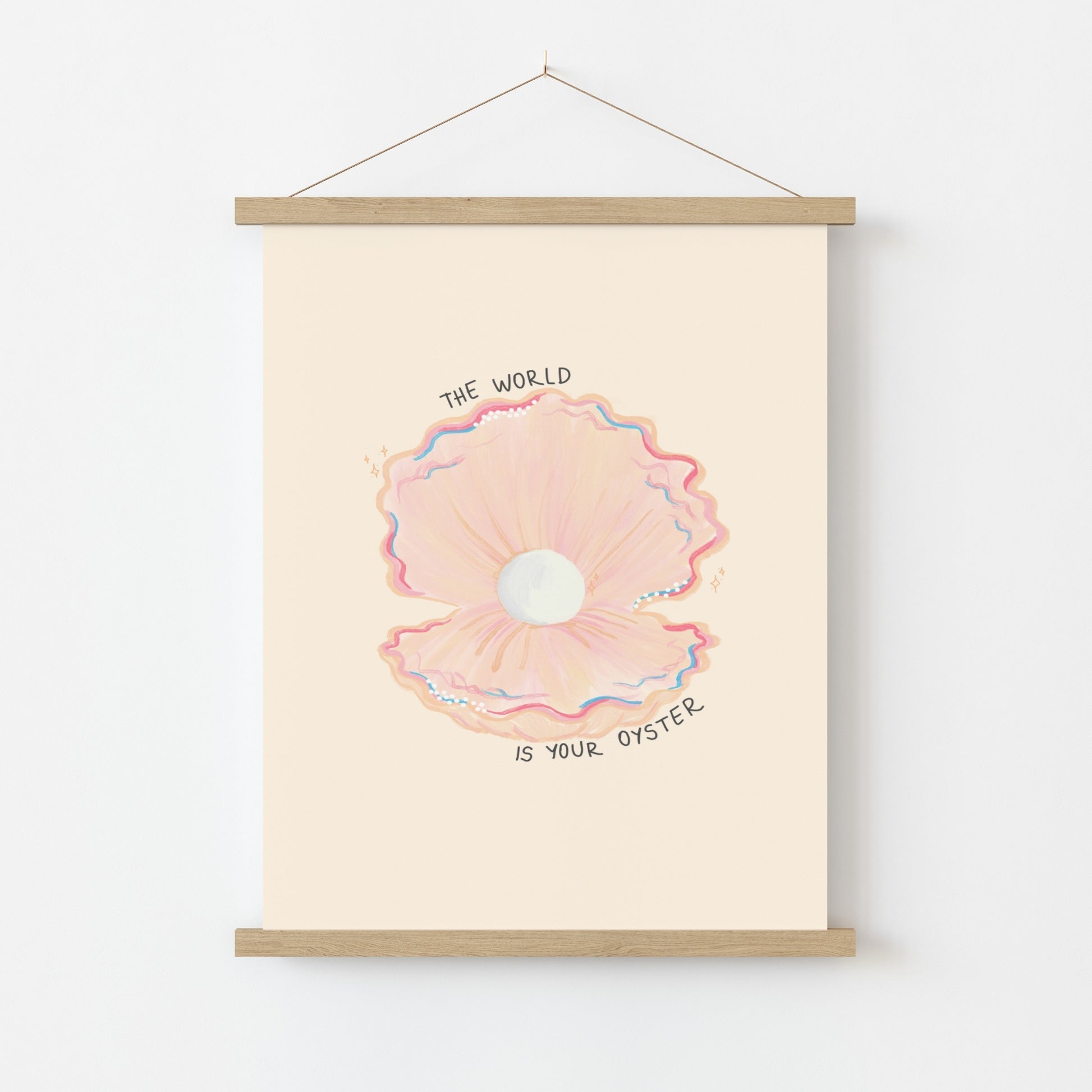 Trendy Summer Coastal Poster