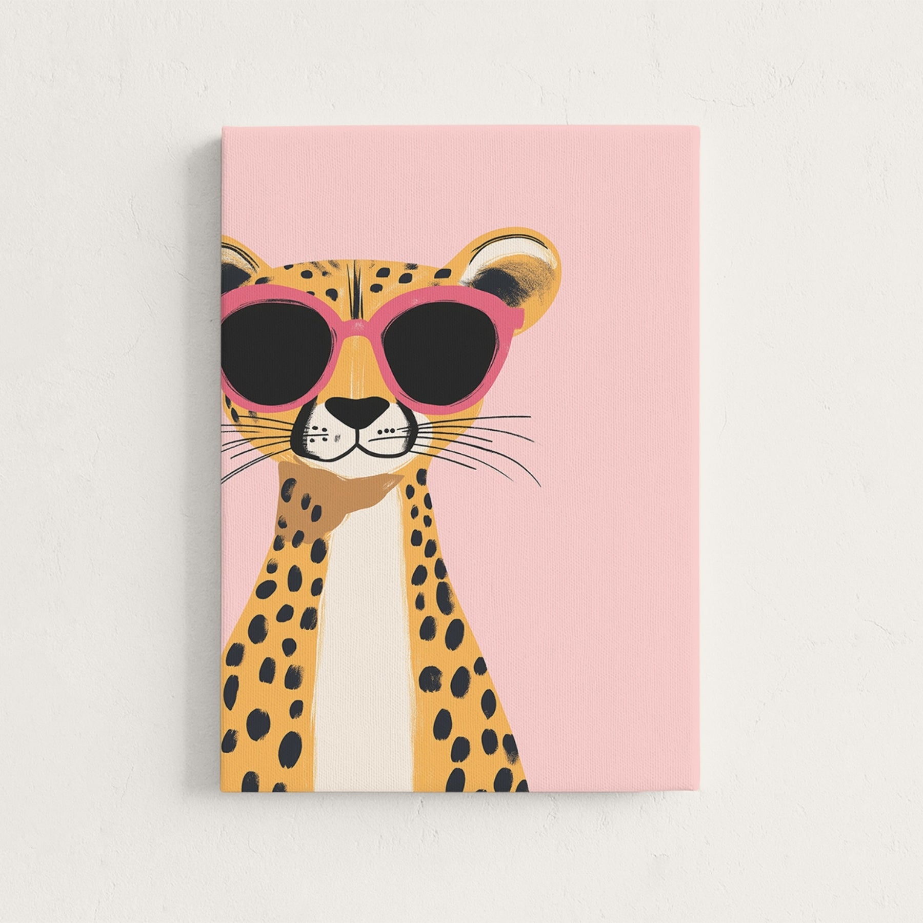 Cool Cheetah Canvas Wall Art
