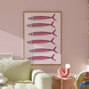 Pink Fish - Poster da cucina