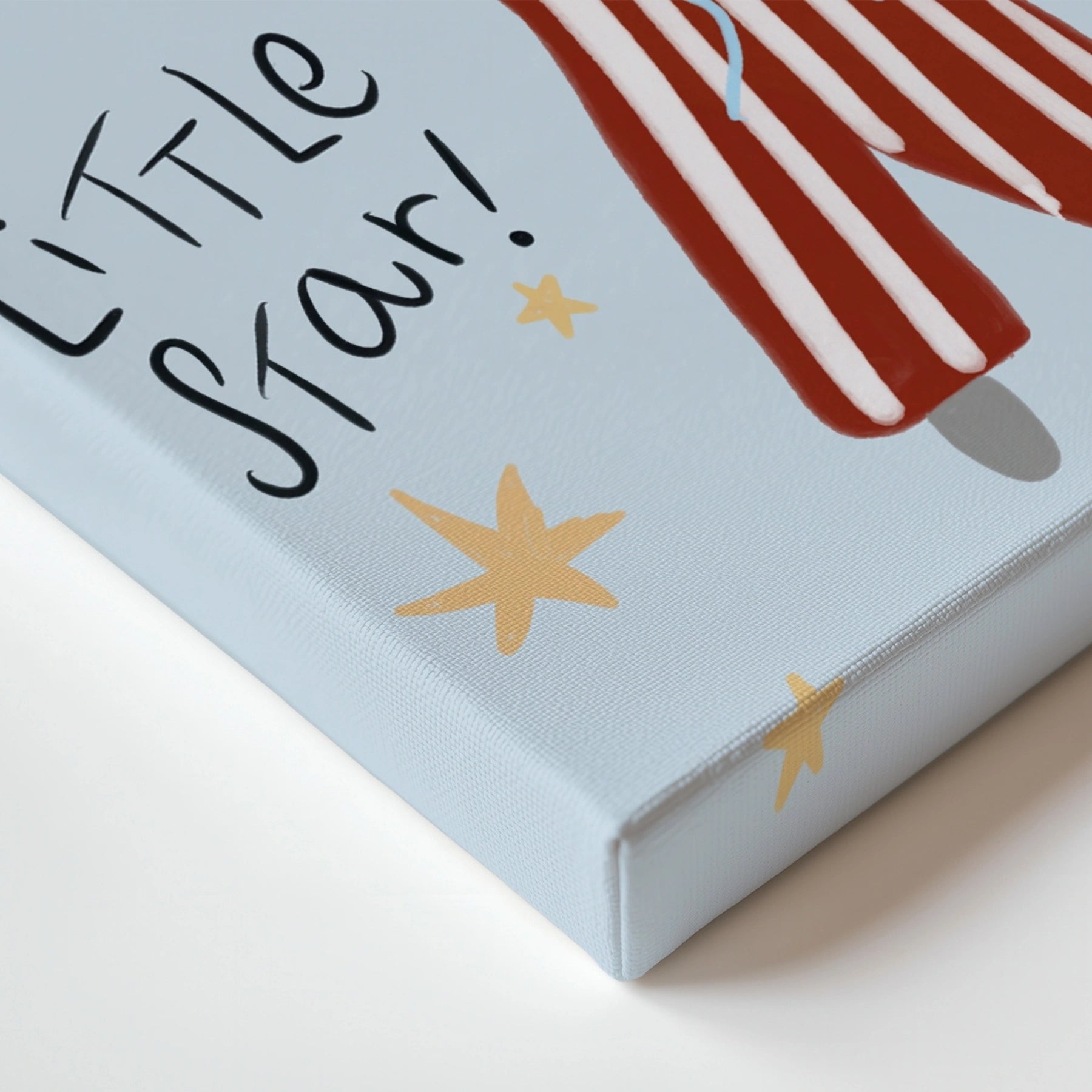 Twinkle Twinkle Little Star Nursery Canvas Print