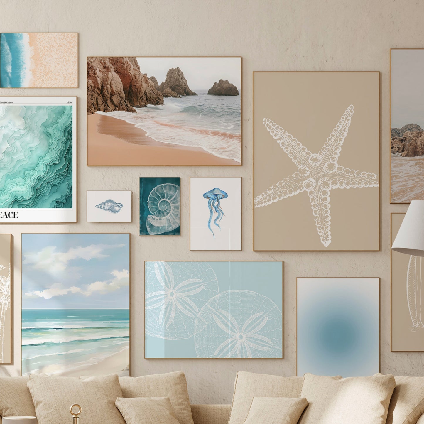 Beach Coastal, over 680 prints