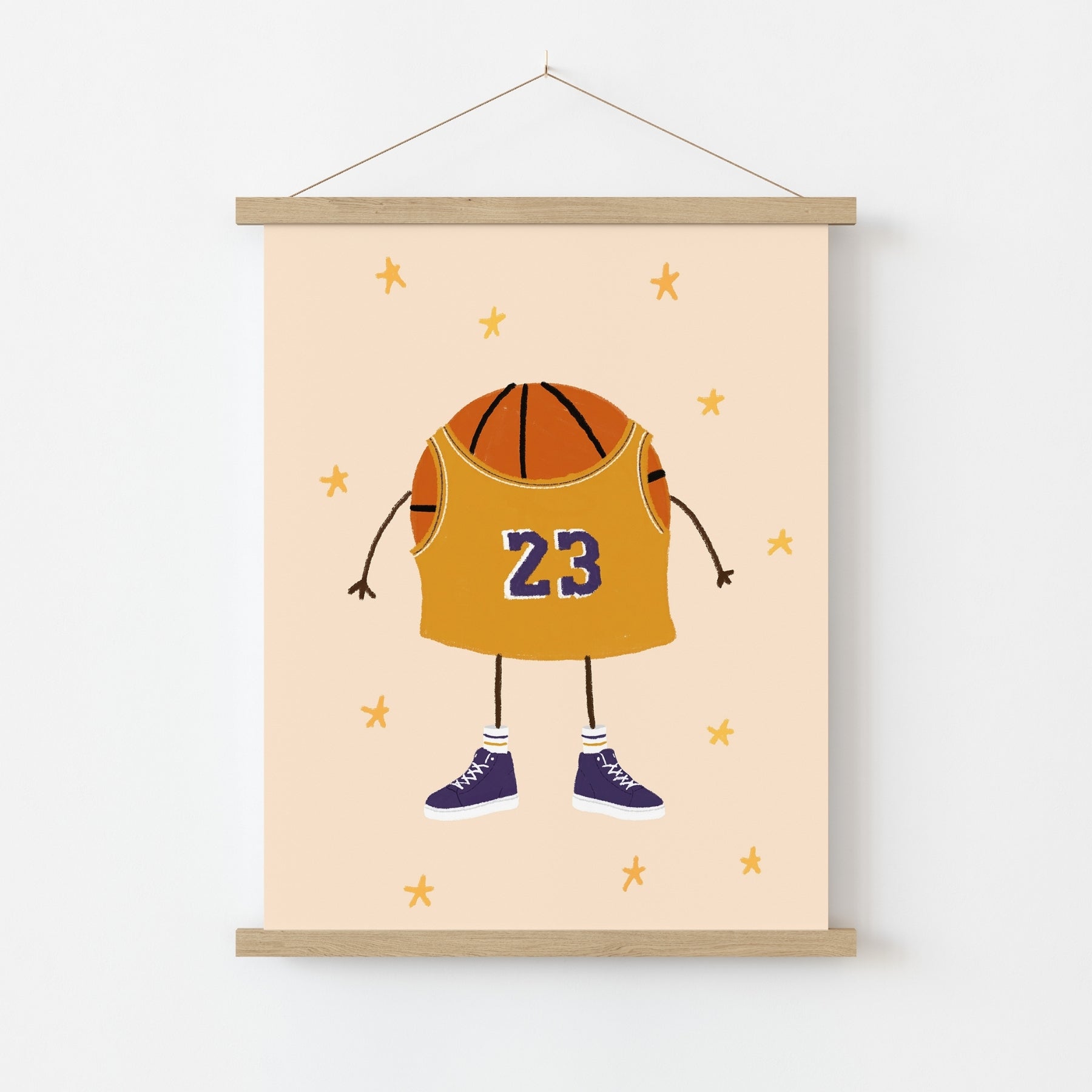 Basketball Nursery Wall Art