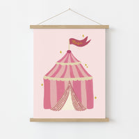 Magic Circus Nursery Print