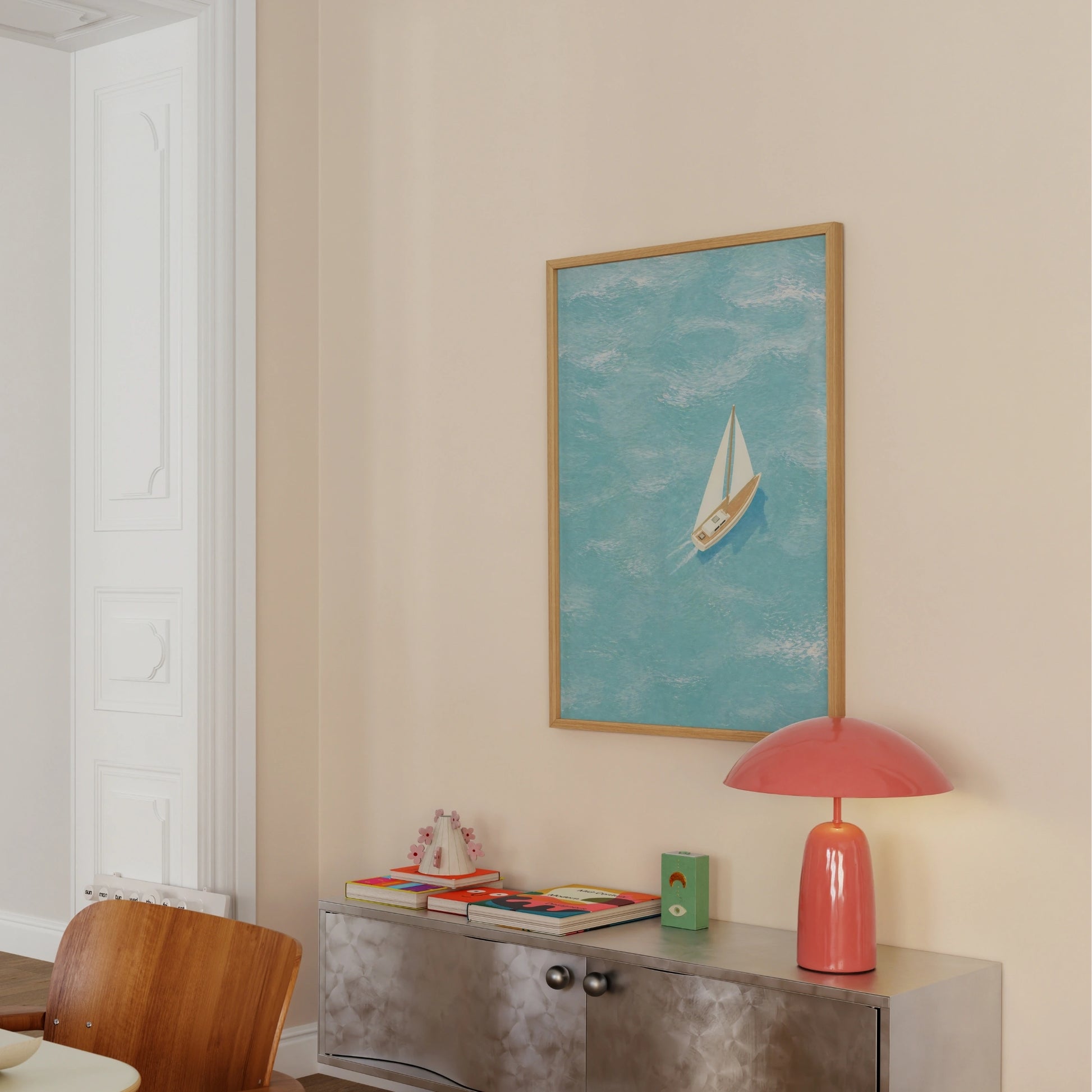 Sailboat Ocean Wall Art