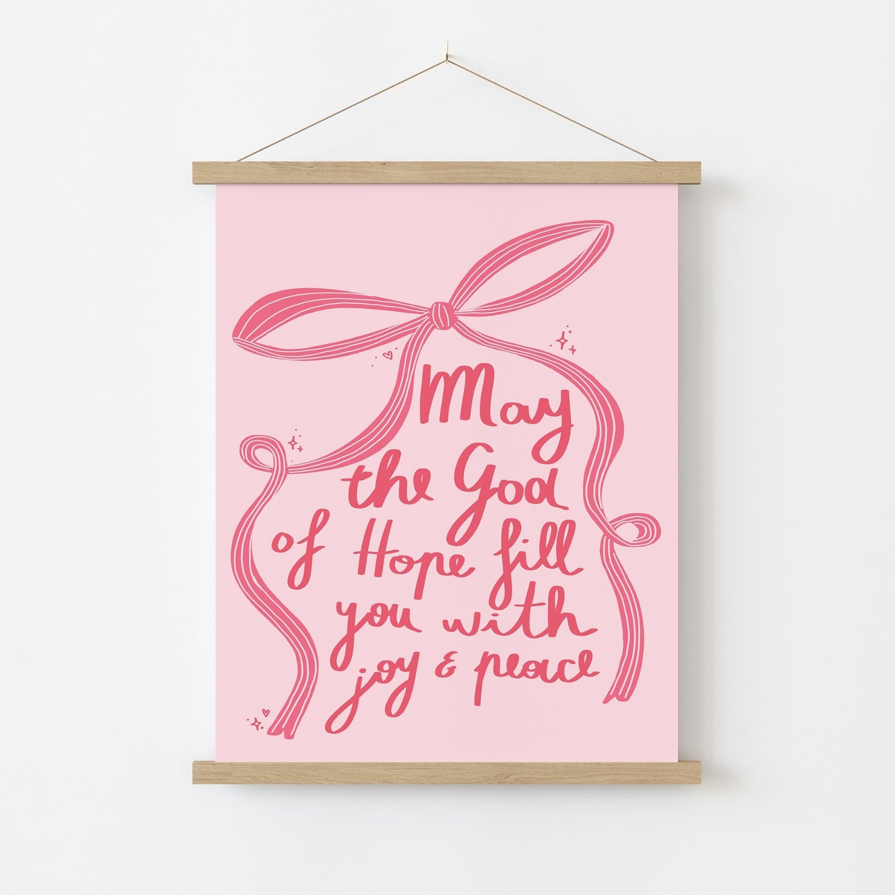 Pink Faith Decor