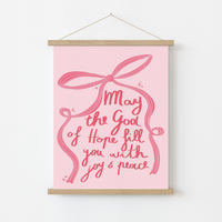 Pink Faith Decor