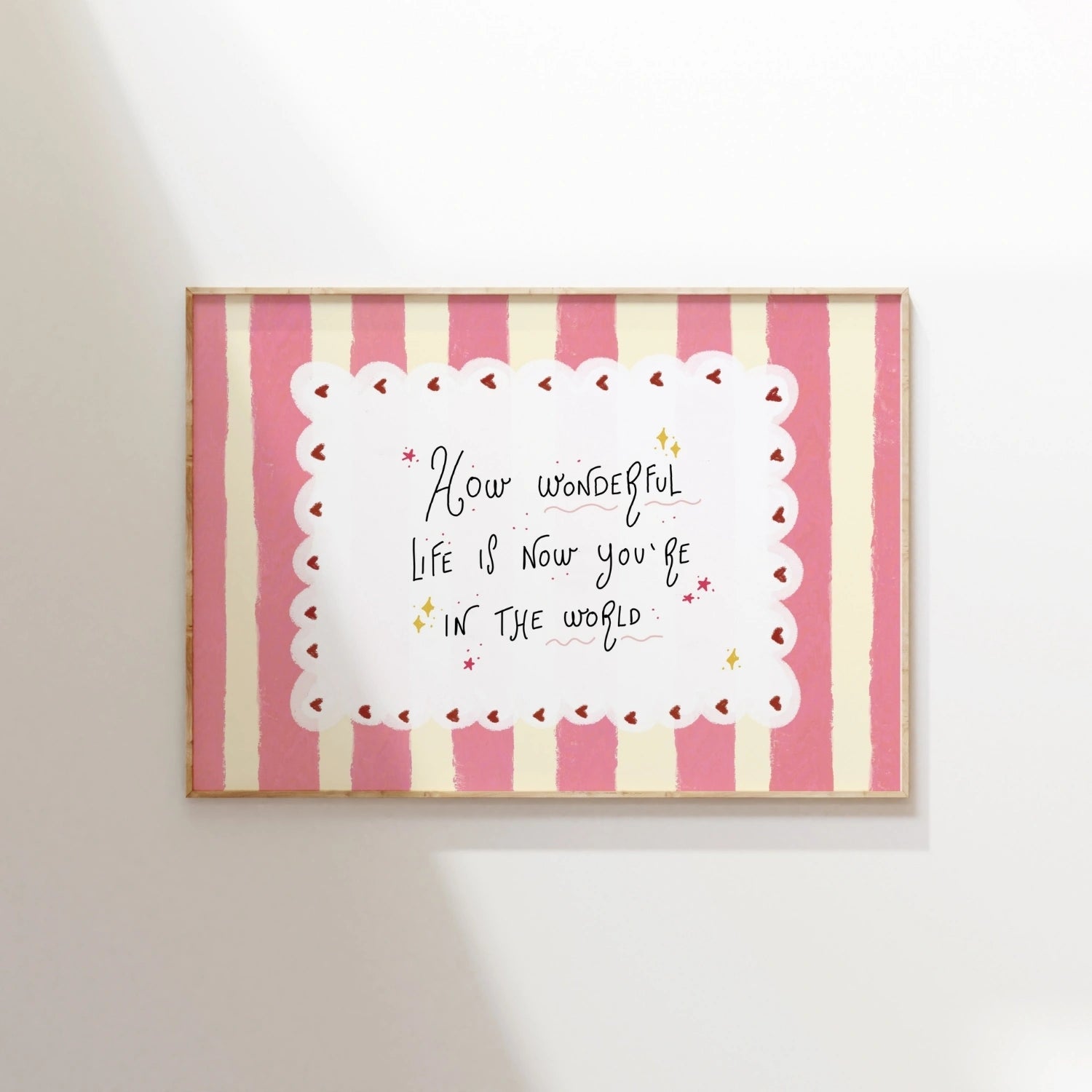 Whimsical Girl Quote, Girls Room Decor