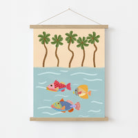 Tropical Fish Wall Art