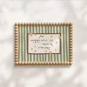 How Wonderful It Is to Have You in This World – Nursery & Kids Wall Art